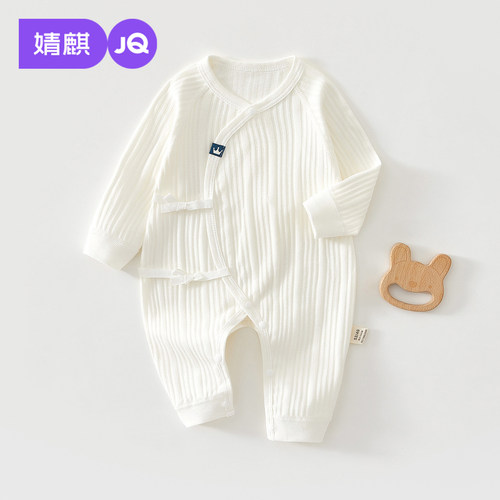 新生婴儿纯棉a类春秋连体衣