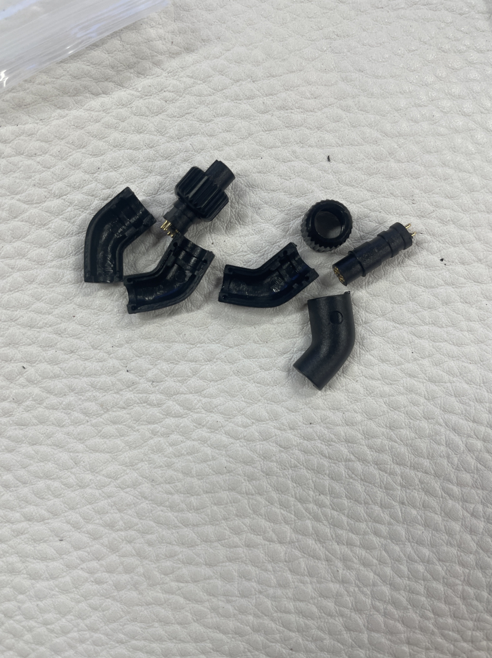 艾利和JH24插头 3.5 4.4 耳机升线线 DIY定制 0.78 mmcx