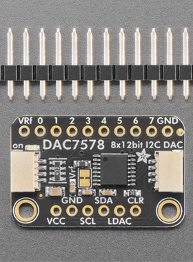 Adafruit DAC7578 Breakout - 8 x Channel 12-bit I2C DAC 6223