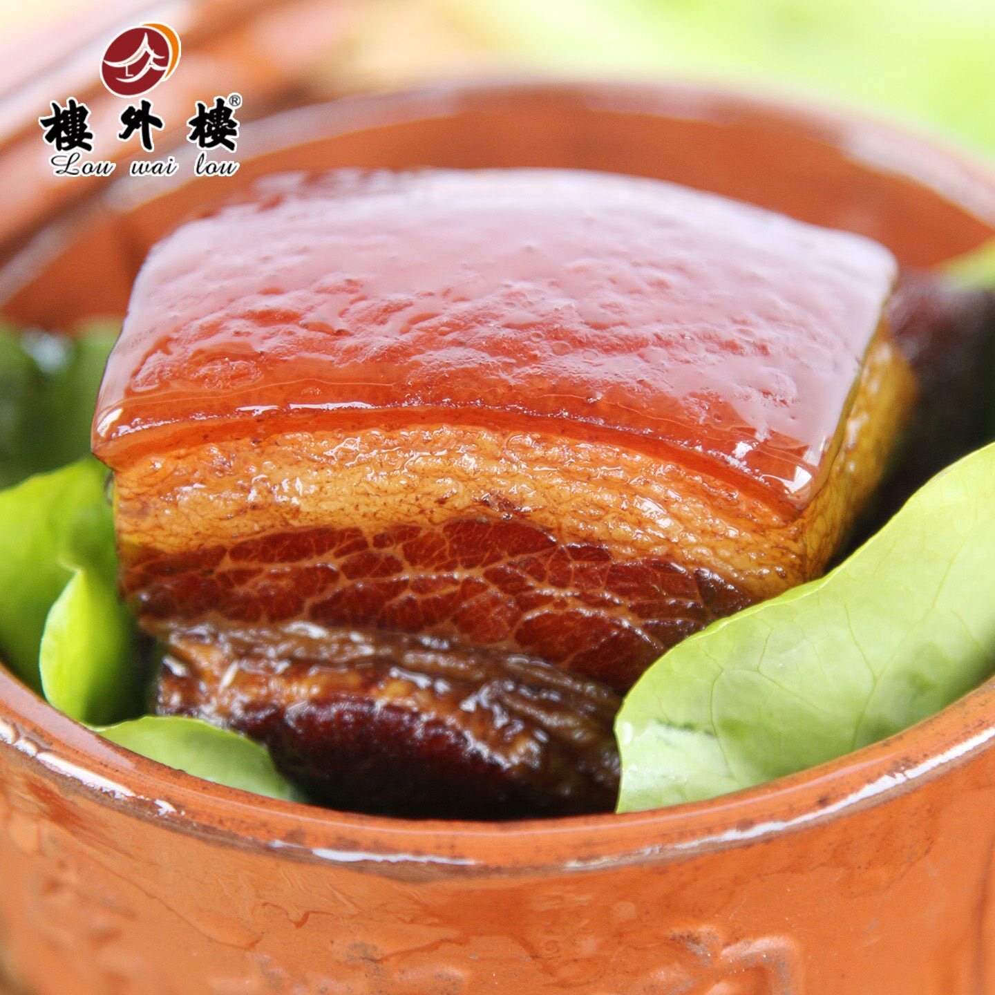 中华老字号楼外楼东坡肉500g袋焖肉红烧肉杭州特产熟食卤味老字号