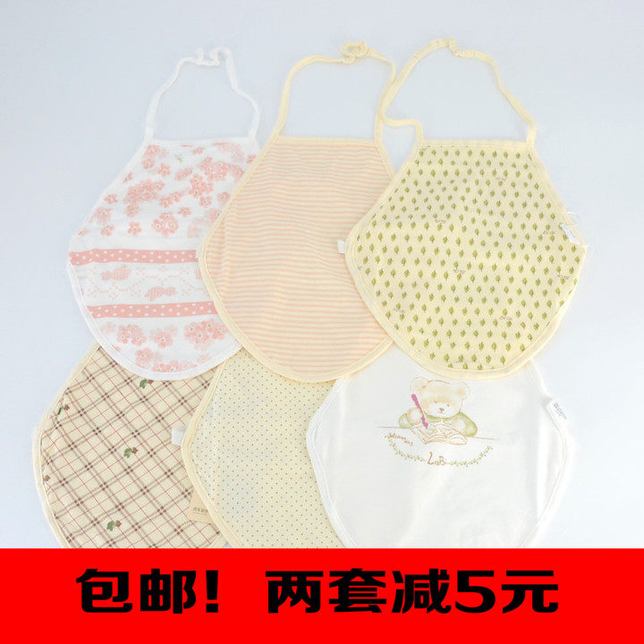 拉比春夏新生儿婴幼儿宝宝正品肚兜纯棉四季通用夏松紧单面双面布