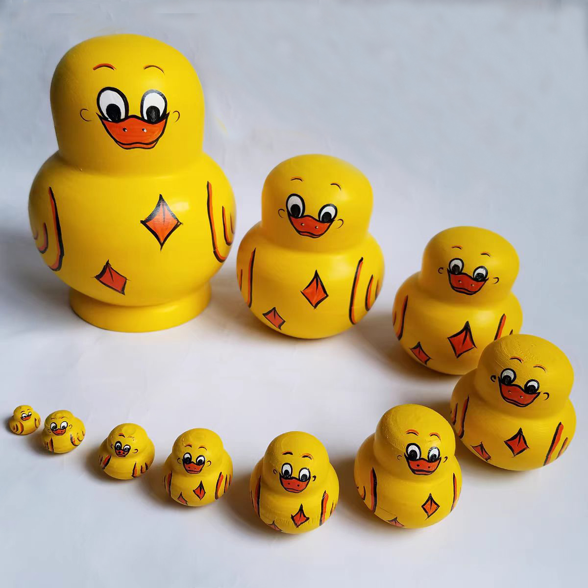 套娃小鴨子俄羅斯抖音同款節日