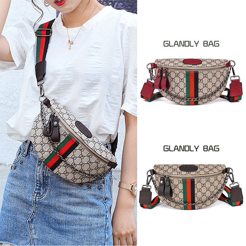 洋气小包包女包新款2020潮夏休闲小胸包时尚腰包百搭单肩斜挎包软