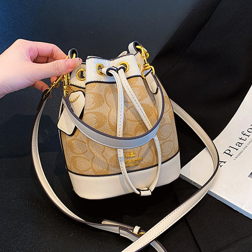 时尚水桶包女士单肩斜挎包