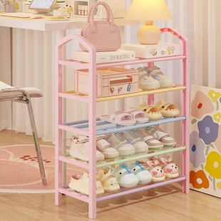 柜收纳架2025新款 大学生宿舍鞋 架子多层出租房简易家用门口小型鞋