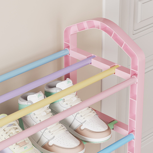 ins风简易鞋架子多层学生宿舍小型租房家用入户门口窄室内收纳架