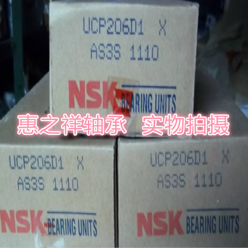 日本NSK进口轴承 带座外球面轴承 UCP206 D1 内径30mm