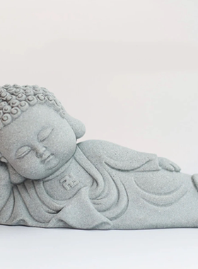 硅胶摆件佛家居桌面微观造景模具