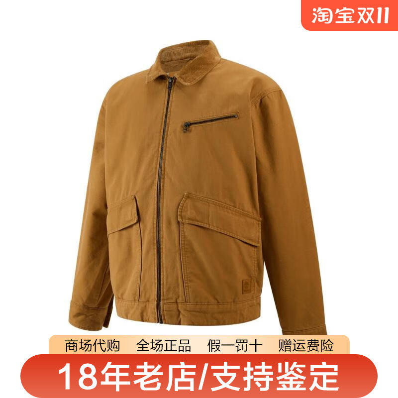 Timberland添柏岚男户外棉质保暖夹棉休闲日常工装夹克外套A5MAE