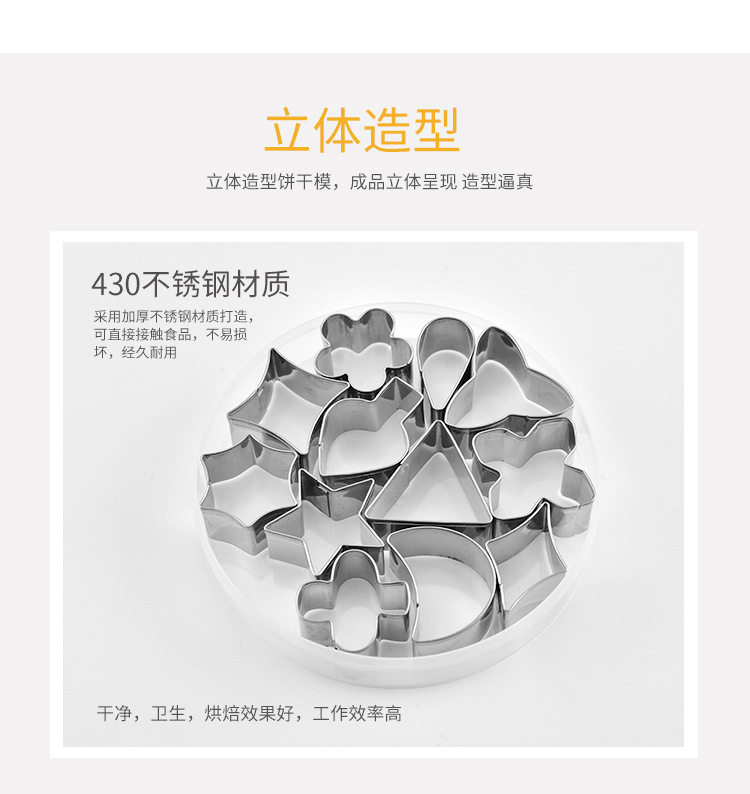 【爱陶乐】软陶/优质软陶泥/陶泥/粘土模具玫瑰花正方形金属模具