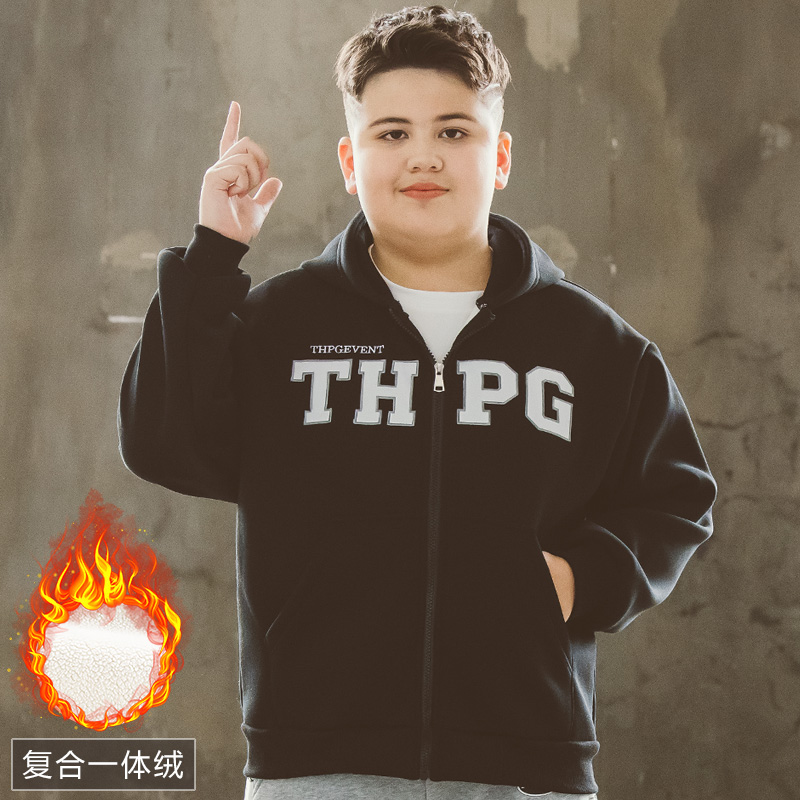 俊俏童儿专为胖童设计外套