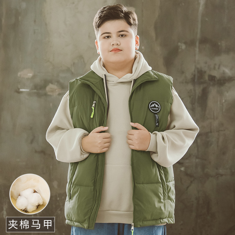 俊俏童儿秋冬款大童马甲背心坎肩