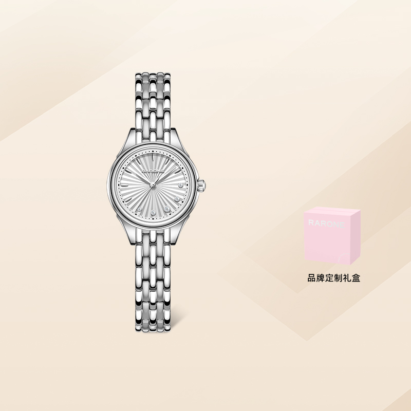 雷诺时尚女表风琴锆钻