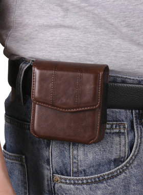 适用华为PX折叠屏腰包PuraX翻盖皮套puraX典藏版穿皮带腰挂包pura