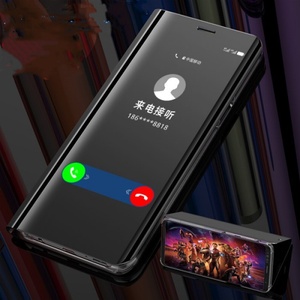 适用三星Galaxy Z Fold5手机壳W24/W23/W22/W21智能镜面皮夹套Fold4/3/2折叠屏保护套5G翻盖皮套防摔全包磁吸