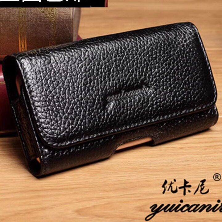 真皮magic6穿皮带6pro腰包适用华为折叠荣耀魔术543至臻版挂腰皮夹壳