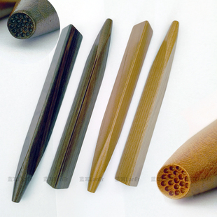 7mm日本和果子基础菊心三角棒黑胡桃木樱桃木菊花蕊棒和菓子工具