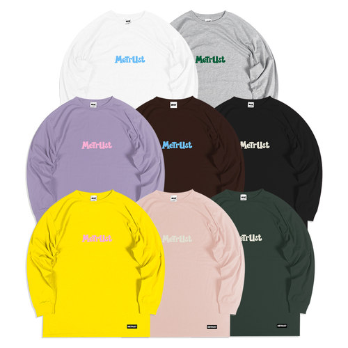 蜜丘琳长袖街头嘻哈T恤