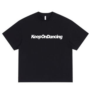 新品 冰爽凉感短袖 Keep ON Dancing街舞小领口短袖