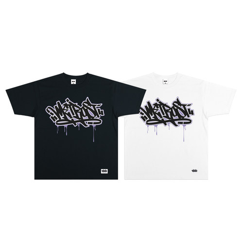 蜜丘琳短袖街头嘻哈重磅小领口