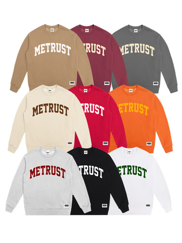 METRUST卫衣蜜丘琳街头嘻哈