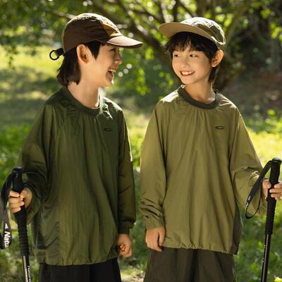 男童户外速干长袖T恤防晒皮肤衣