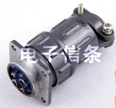 CX22 4芯航空插头 CX22K4P X22K4P+X22J4A 4芯航空插