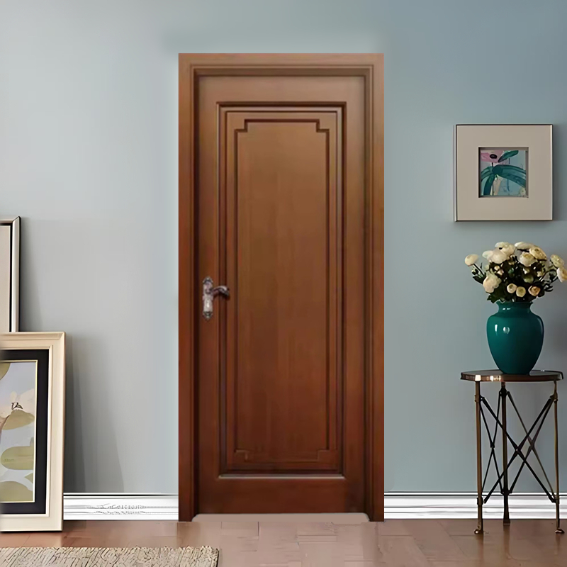 实木门卧室门金花梨原木烤漆门新中式房间门全实木门套装门室内门