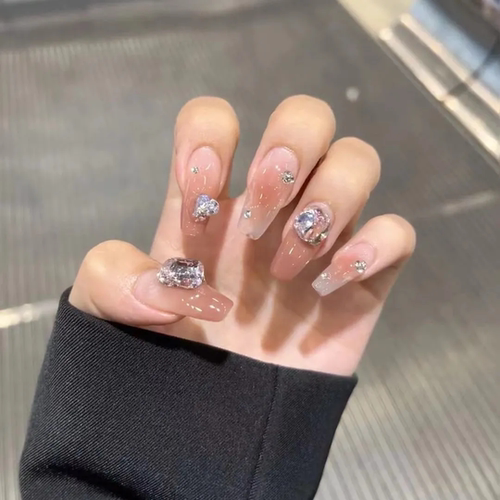 【手工】新款显白美甲片温婉樱桃美甲穿戴甲