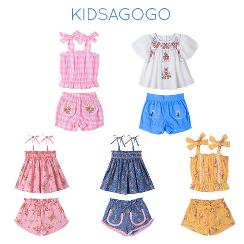 澳洲Kidsagogo25春夏女童新款