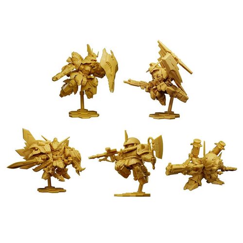 万代食玩Superior Define第02弹GK骨架京宝梵牛高达拼装模型盒蛋