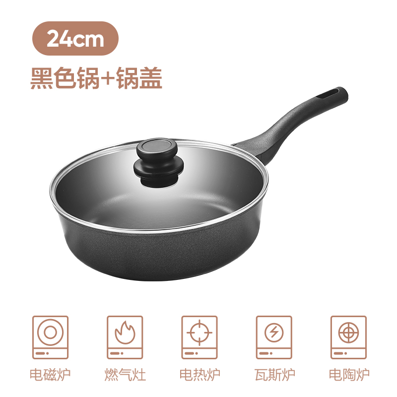 网易严选欧式精铸多用锅24cm