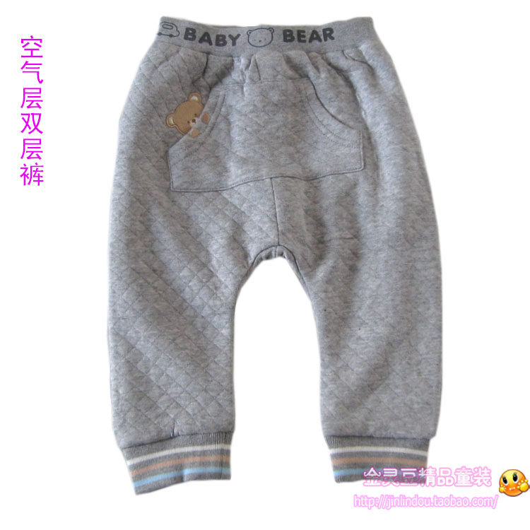 清货丽婴房专柜（非网络款）男女童1秋冬裤子2双层大屁屁裤3小童