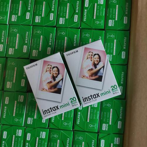 现货富士拍立得相纸白边3寸mini12/11/9/8/7+/25/70/90/link