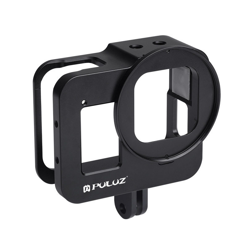 PULUZ胖牛适用于GoProHERO8Black金属保护套狗笼带UV镜头