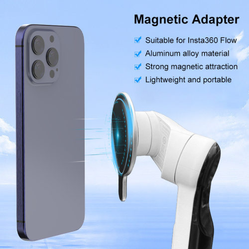PULUZ胖牛适用Insta360Flow/FlowPro手机云台MagSafe磁吸转接座