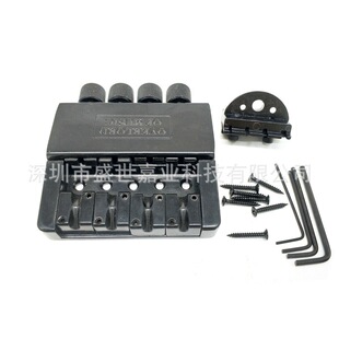 电贝司配件4弦电贝斯拉弦板4弦无头贝斯琴桥