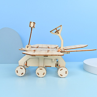 祝融号火星车模型儿童课堂小制作手工DIY创意科学发明实验材料包