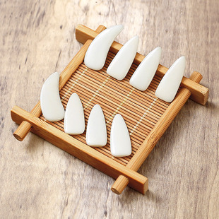 碧瑶弹古筝指甲牛骨专业演奏级儿童专用初学成人摇指义甲片收纳盒