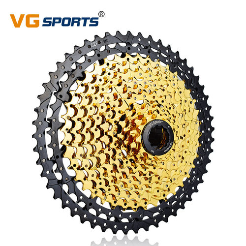 VGSports新款12速52T山地车卡式飞轮自行车飞轮骑行装备11-52T