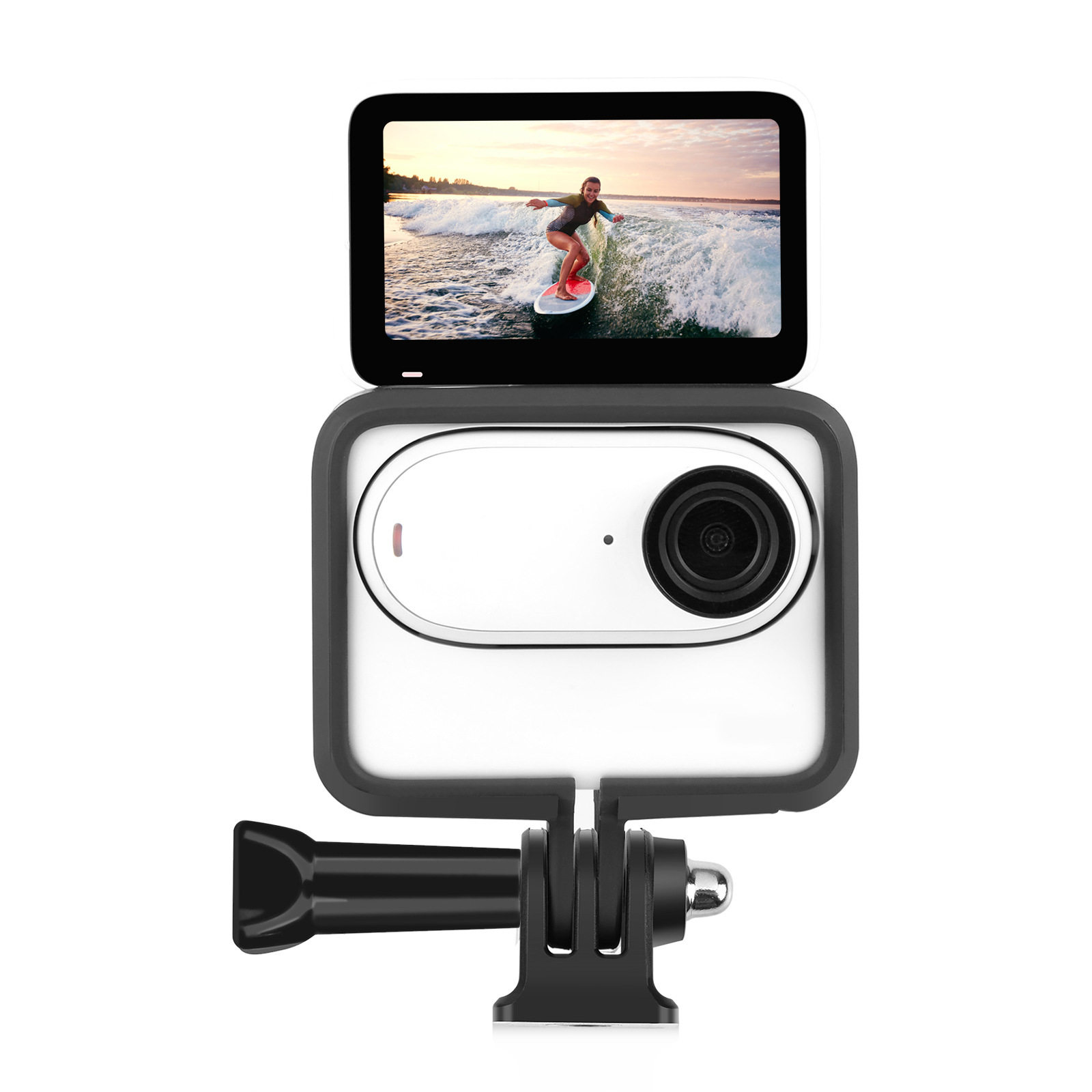 PULUZ胖牛适用Insta360GO3/3S拇指相机电池盒散热兔笼保护框