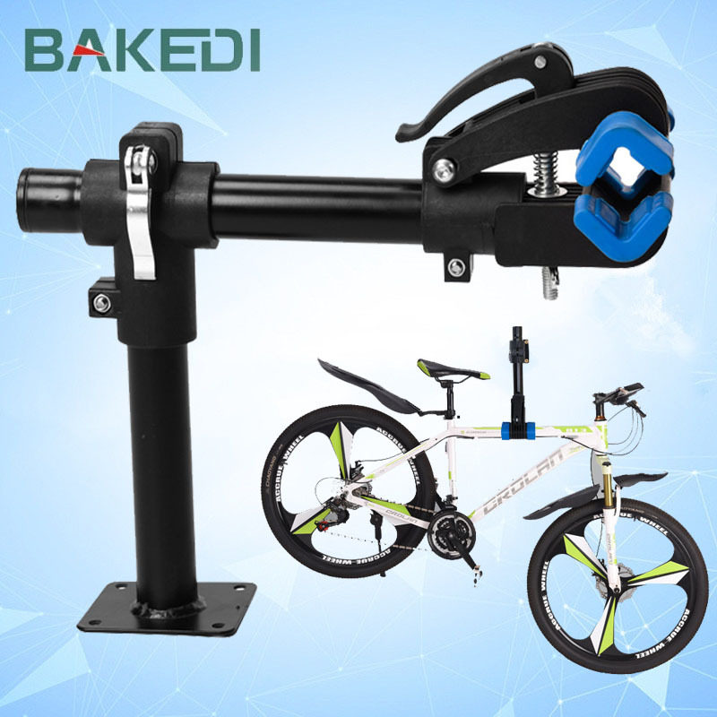 自行车维修台 山地车墙壁修理架公路单车桌面维修架停放架配件