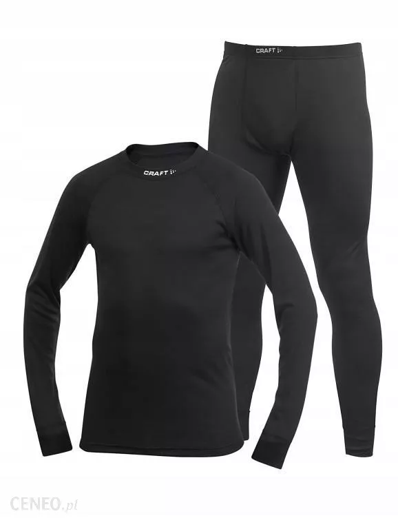 Craft绿标压缩功能性排汗衣套装男款保暖排汗冬季户外骑行滑雪