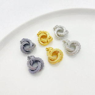 18K包金保色生肖龙缠绕龙环散珠盘龙隔珠手工diy手链饰品材料配件