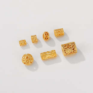 沙金強(qiáng)保色鏤空銅錢桶珠圓形鼓珠隔珠手工diy手鏈項(xiàng)鏈?zhǔn)罪椘凡牧? /></a>
                <div   id=