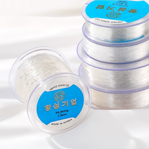 Импортная прозрачная эластичная леска ручной работы, бусины из жемчуга, аксессуар, аксессуары, в корейском стиле