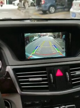 适用于12-18款奔驰E260 C180 GLK/ML/LSK/B200E200倒车影像解码器