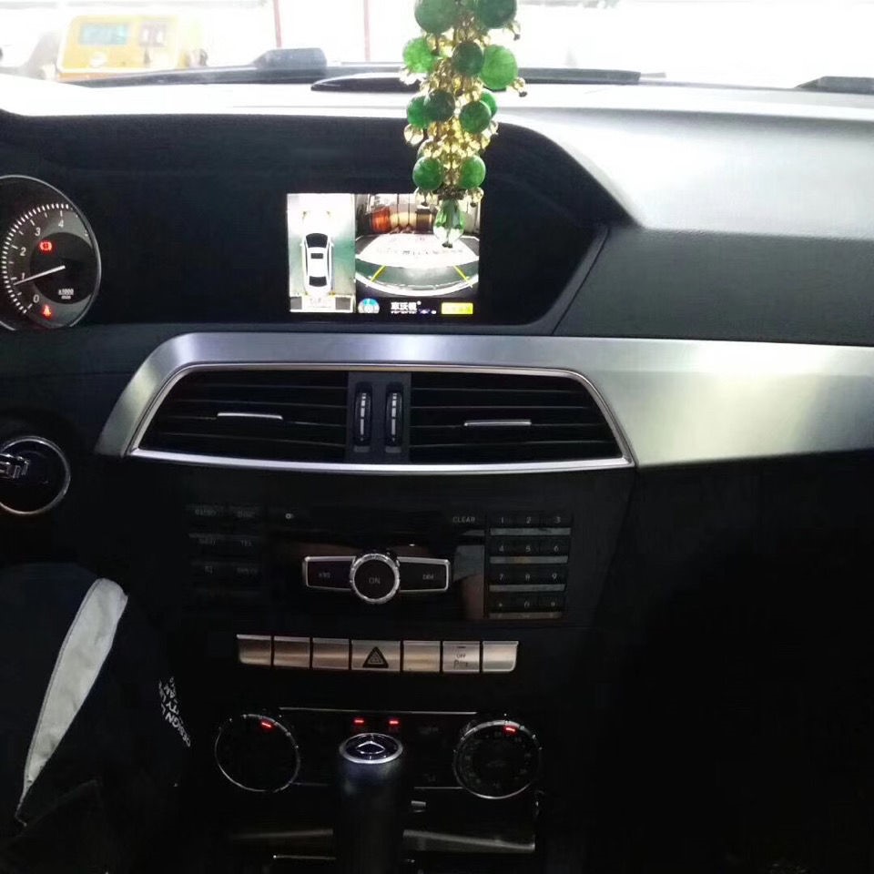 适用于12-18款奔驰c180C200C260GLK300/SLK/ML/GLA倒车影像解码器