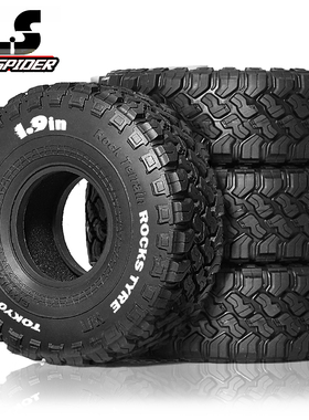 RS红蜘蛛出品1/10攀爬胎 FMS 易控 axila SCX10 CROSSRC瑞泰R166