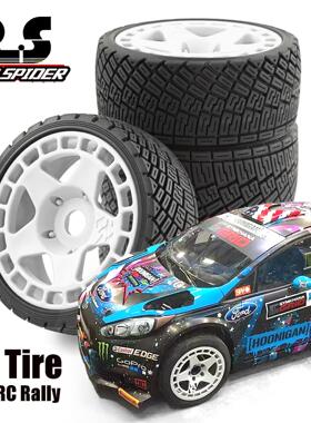 RS红蜘蛛1/8 CEN福特WRC雷神KM仿真雪铁龙C3飞神野马拉力轮胎W197